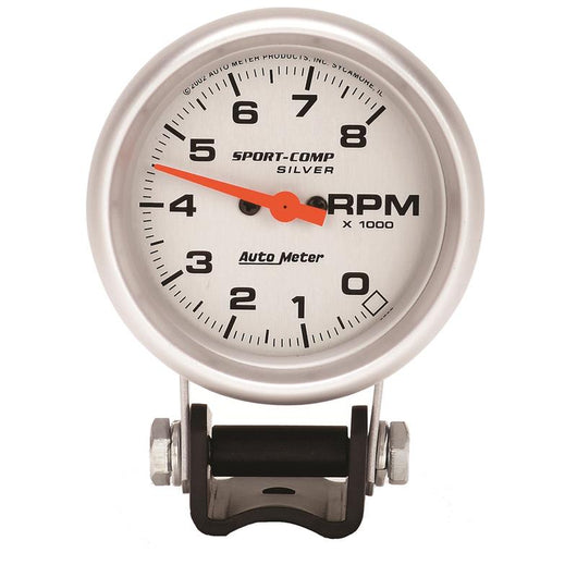 Autometer Ultra-Lite 2-5/8in Pedestal Tachometer 0-8000 RPM Gauge - 3707