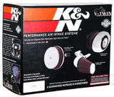 K&N Street Metal Intake System - Hammer Black Large Capacity for Harley Davidson - RK-3946XB