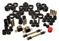 Energy Suspension 95-97 Chevy Tahoe / GMC Denali 4WD Black Hyper-flex Master Bushing Set - 3.18125G