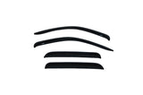AVS 05-11 Dodge Dakota Quad Cab Ventvisor Outside Mount Window Deflectors 4pc - Smoke - 94656