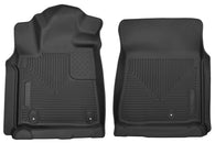 Husky Liners 07-11 Toyota Tundra Pickup(Crew / Ext / Std Cab) X-Act Contour Black Front Floor Liners - 53731