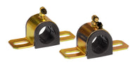 Prothane Universal 90 Deg Greasable Sway Bar Bushings - 31MM - Type B Bracket - Black - 19-1219-BL