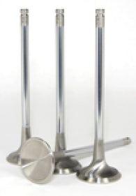 GSC P-D 4B11T 23-8N Chrome Polished Exhaust Valve - 30mm Head (+1mm) - SET 8 - 2023-8