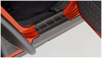 Bushwacker 07-18 Jeep Wrangler Unlimited Trail Armor Rocker Panel and Sill Plate Cover - Black - 14012
