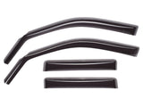WeatherTech 2017 + Honda CR-V Front and Rear Side Window Deflectors - Dark Smoke - 82864