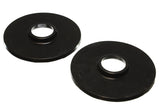 Energy Suspension 97-06 Jeep Wrangler YJ & TJ Black Rear Coil Spring Isolator Set - 2.6108G