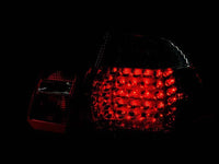 ANZO 1999-2001 BMW 3 Series E46 LED Taillights Red/Clear 4pc - 321004