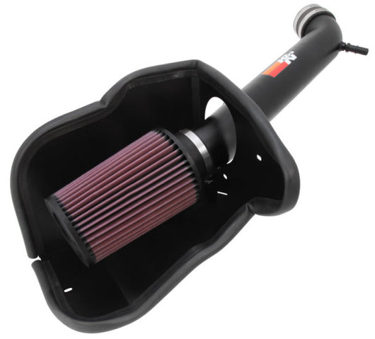 K&N 04-11 Ford Crown Victoria 4.6L V8 / Mercury Grand Marquis 4.6L V8 Black Typhoon Cold Air Intake - 69-3532TTK