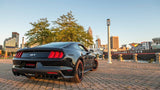 Corsa 15-16 Ford Mustang GT 5.0 3in Cat Back Exhaust Black Quad Tips (Sport) - 14337BLK