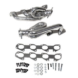 BBK 09-14 Dodge Ram 5.7 Hemi Shorty Tuned Length Exhaust Headers - 1-3/4 Silver Ceramic - 40140