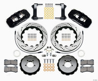 Wilwood AERO6 Front Hat Kit 14.00 Drilled 1999-2012 Subaru WRX w/Lines - 140-12876-D