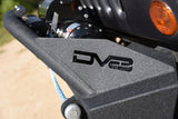 DV8 Offroad 07-18 Jeep Wrangler JK/JL FS-15 Steel Stubby Front Bumper w/ Fog Lights - FBSHTB-15