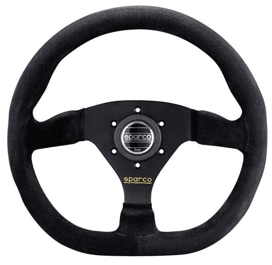Sparco Strwhl L360 Ring Suede Black - 015TRGS1TUV