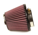 K&N Universal Chrome Filter 2.875in Flange ID / 5.188 Base OD / 3.5in Top OD / 4.438in Height - RC-4570