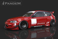 GReddy Honda Civic EG V1/V1.5 Rocket Bunny Front Canards - 17050119