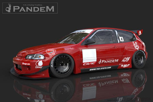 GReddy X Rocket Bunny Front Fenders Civic EG - 17050114