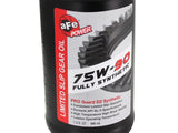 aFe Power Differential Cover Machined Pro Series 97-15 Jeep Dana 44 w/ 75W-90 Gear Oil 2 QT - 46-70162-WL
