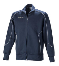 Sparco Tshrt Full Zip 2017 Med Nav - 011756BM2M
