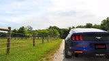 Corsa 15-16 Ford Mustang EcoBoost 2.3T Sport 3in Cat-Back Dual Rear Exit Black Tips - 14343BLK