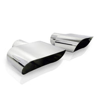 Stainless Works Wide Oval C4 Corvette 2-1/2in Inlet Tips (priced per pair) - 784250