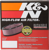 K&N Marine 8in ID x 9in OD x 2.875in H Round Straight Flame Arrestor - 59-3362