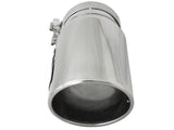 aFe Diesel Exhaust Tip Bolt On Polished 5in Inlet x 6in Outlet x 12in Long - 49T50601-P12