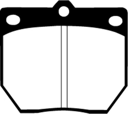 EBC 70-74 Datsun 240Z 2.4 Greenstuff Front Brake Pads - DP2273