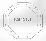 AFE Rear Differential Cover (Black Machined; Pro Series); Dodge/RAM 94-14 Corporate 9.25 (12-Bolt) - 46-70272