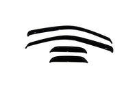 AVS 04-12 Chevy Colorado Ext. Cab Ventvisor Outside Mount Window Deflectors 4pc - Smoke - 94503