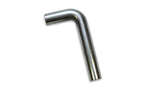 Vibrant 2.75in O.D. T304 SS 90 deg Mandrel Bend 4in x 12in leg lengths (4.125in Centerline Radius) - 13041