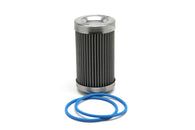 Fuelab 75 Micron Stainless Replacement Element - 3in w/2 O-Rings & Instructions - 71803