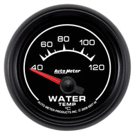 Autometer ES 52mm 40-120 Deg C Short Sweep Electric Water Temperature Gauge - 5937-M