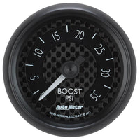 Autometer GT Series 52mm Mechanical 0-35 psi Boost Gauge - 8004