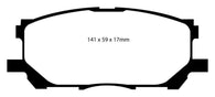 EBC 04-07 Lexus RX330 3.3 Yellowstuff Front Brake Pads - DP41681R