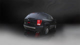 Corsa 05-09 Jeep Grand Cherokee Factory Hitch 5.7L V8 Black Sport Cat-Back Exhaust - 14452BLK