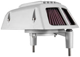 K&N Street Metal Intake System 01-16 Harley Davidson Shaker Silver H/D Softail/Dyna Fl - RK-3950S