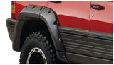 Bushwacker 93-98 Jeep Grand Cherokee Cutout Style Flares 4pc - Black - 10916-07