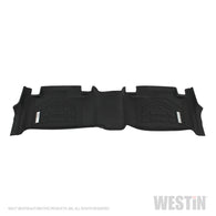 Westin 11-18 Jeep/Dodge Grand Cherokee/Durango (Bench Seat) Wade Sure-Fit Floor Liners 2nd Row - Blk - 72-113095