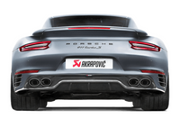 Akrapovic 16-17 Porsche 911 Turbo/Turbo S (991.2) Rear Carbon Fiber Diffuser - Matte - DI-PO/CA/4/M