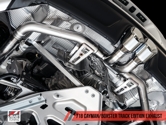 AWE Tuning Porsche 718 Boxster / Cayman Touring to Track Conversion Kit - 3810-11044