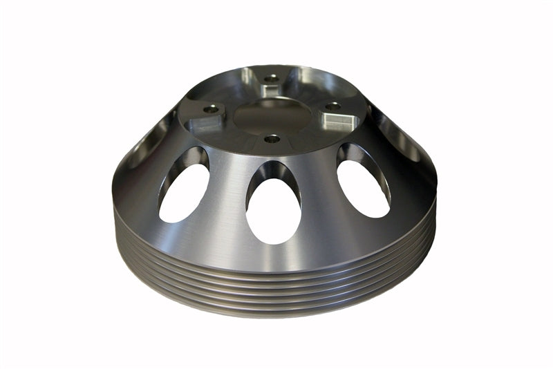 Torque Solution Lightweight Water Pump Pulley (Silver): Hyundai Genesis Coupe 3.8 2010+ - TS-GEN-003S