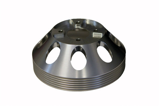 Torque Solution Lightweight Water Pump Pulley (Silver): Hyundai Genesis Coupe 3.8 2010+ - TS-GEN-003S
