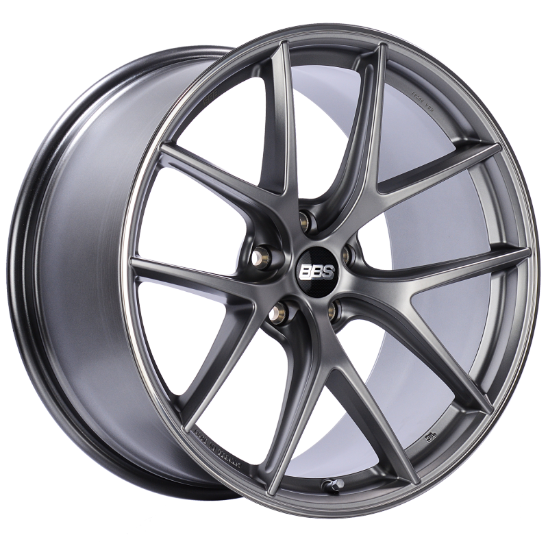BBS CI-R 20x10.5 5x112 ET35 Platinum Silver Polished Rim Protector Wheel -82mm PFS/Clip Required - CI0401PSPO