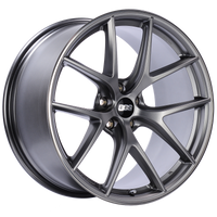 BBS CI-R 20x10 5x112 ET25 Platinum Silver Polished Rim Protector Wheel -82mm PFS/Clip Required - CI0501PSPO