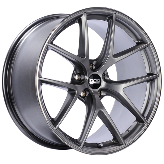 BBS CI-R 20x10.5 5x120 ET35 Platinum Silver Polished Rim Protector Wheel -82mm PFS/Clip Required - CI0402PSPO