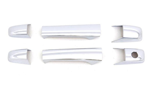 AVS 07-13 Chevy Silverado 1500 Door Handle Covers (2 Door) 4pc Set - Chrome - 685111