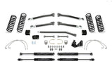 Fabtech 07-18 Jeep JK 4WD 4-Door 3in Trail II System w/Stealth Shocks - K4052M