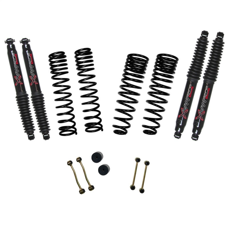 Skyjacker Suspension Lift Kit 2.5in Fr 1.5in Rr w/ Blk Max Shocks 2020 Jeep Gladiator JT - Rubicon - G251RPBLT