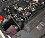 K&N 15 GMC Sierra 2500/3500HD 6.6L V8 Aircharger Performance Intake - 63-3087