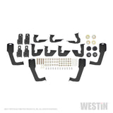 Westin/HDX 07-19 Chevy Silv 2500/3500 Crew (8ft) (Excl Dually) Drop WTW Nerf Step Bars - Blk - 56-534585